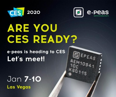 E-peas 將在 CES 2020 與您見面